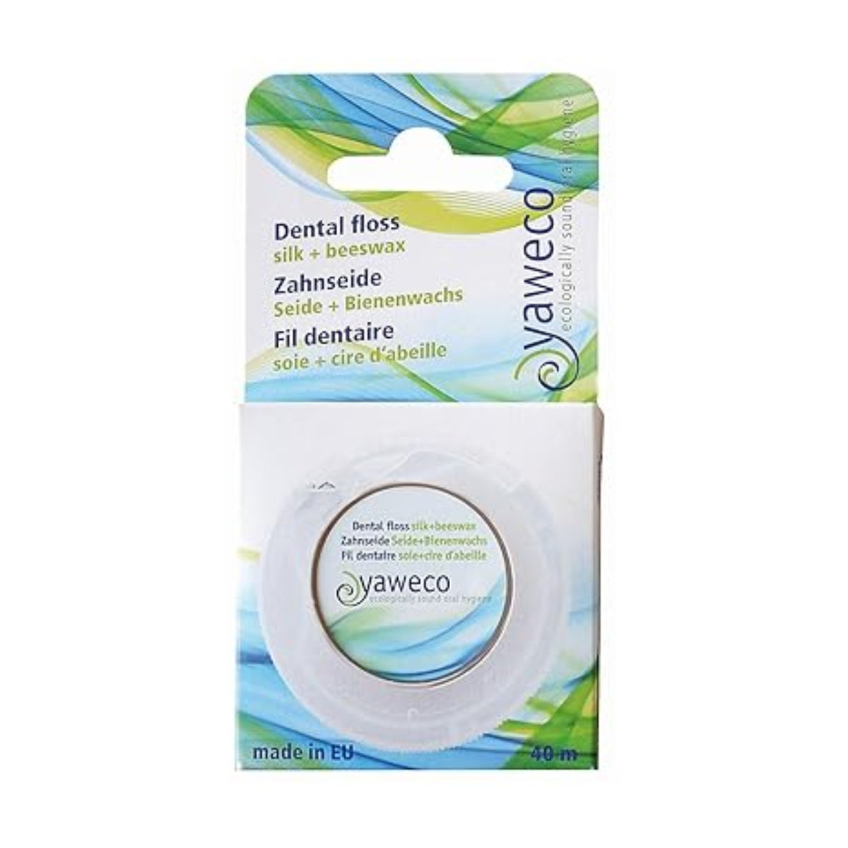 Yaweco Eco Dental Floss 40m front packaging