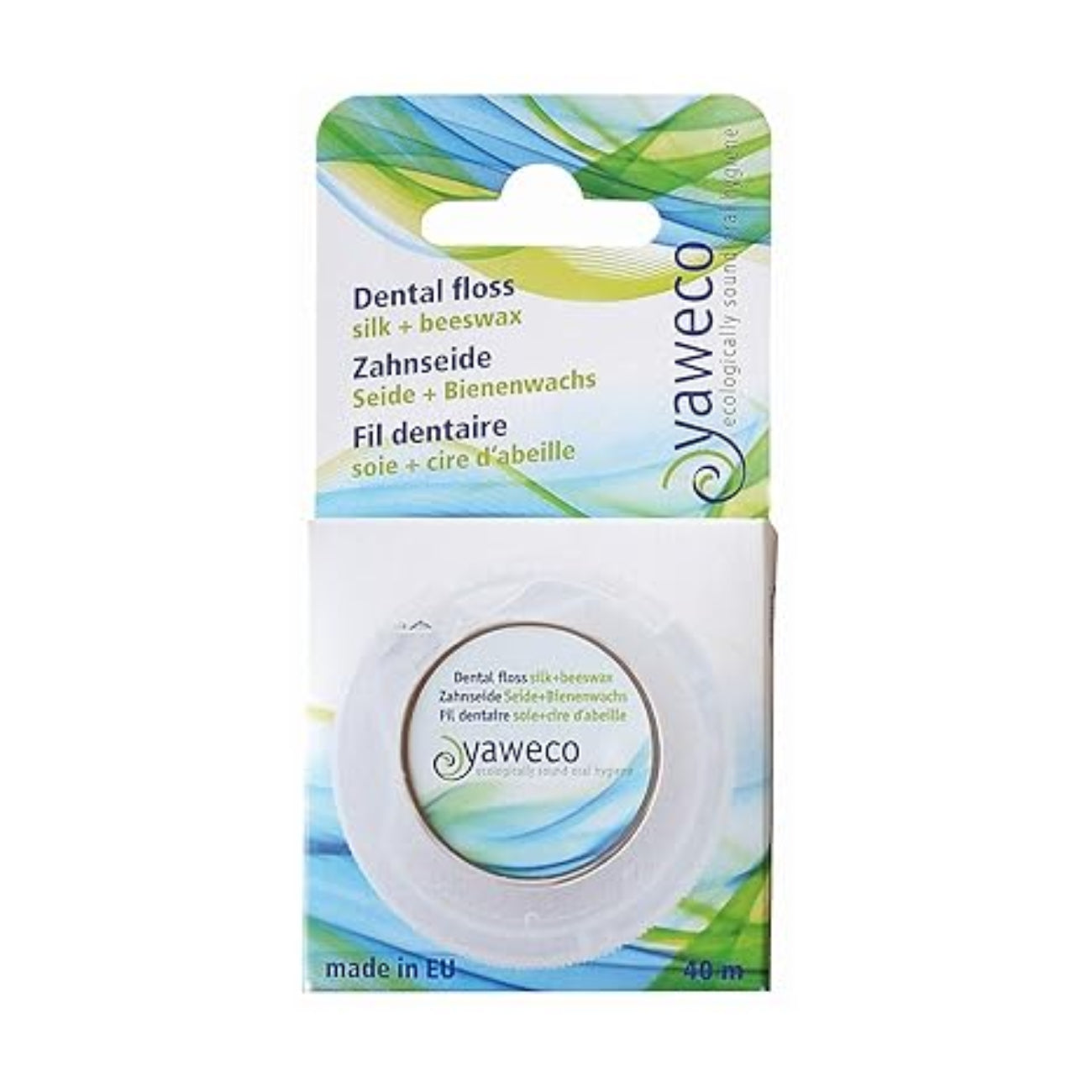 Yaweco Eco Dental Floss 40m front packaging