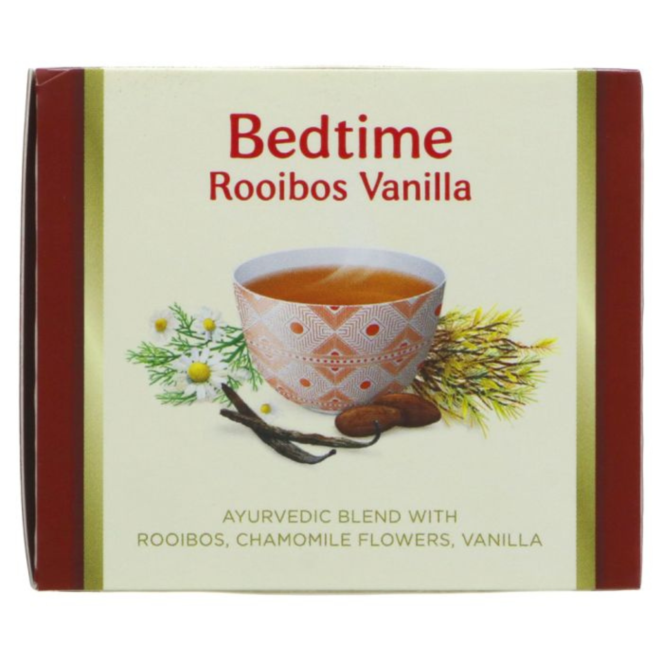 Yogi Tea Organic Bedtime Rooibos Vanilla Herbal Tea 17 Bags side image 