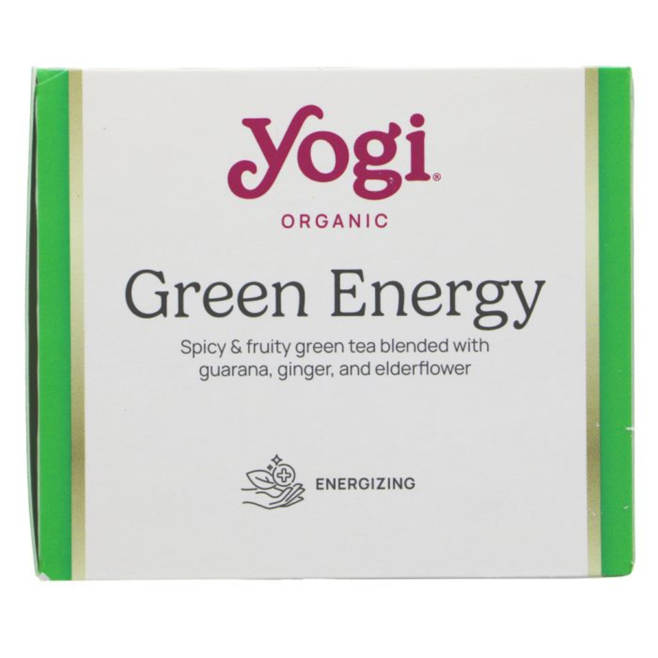 Yogi Tea Organic Energy Green Tea 17 Bags side image 5