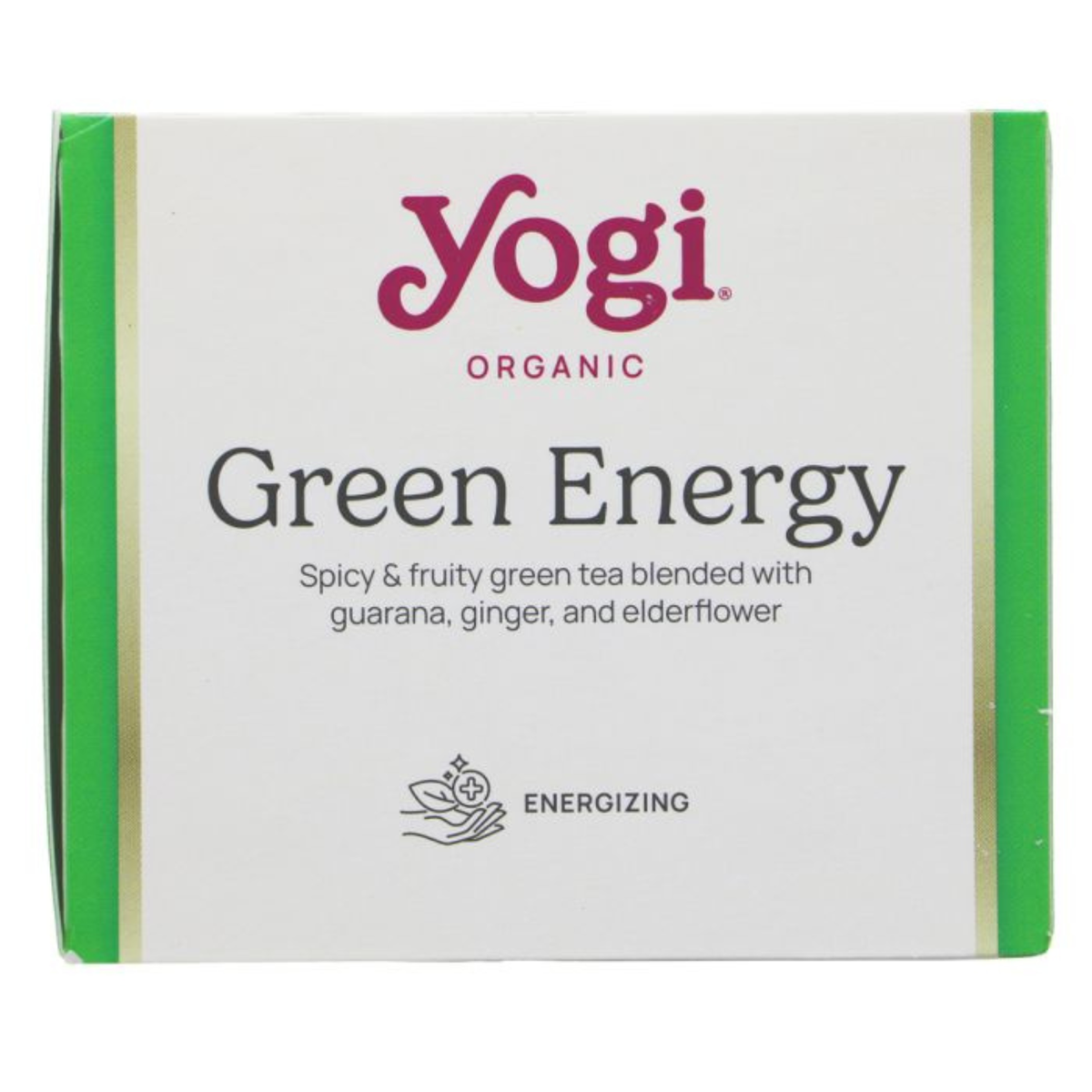 Yogi Tea Organic Energy Green Tea 17 Bags side image 5