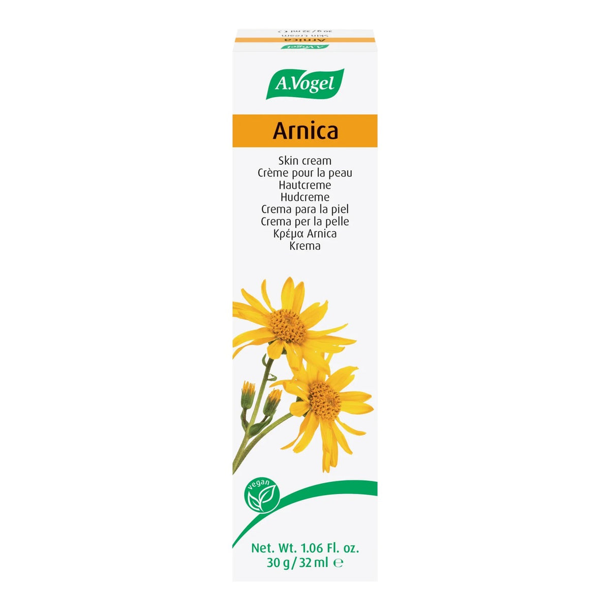A. Vogel Arnica Cream 30g front of pack