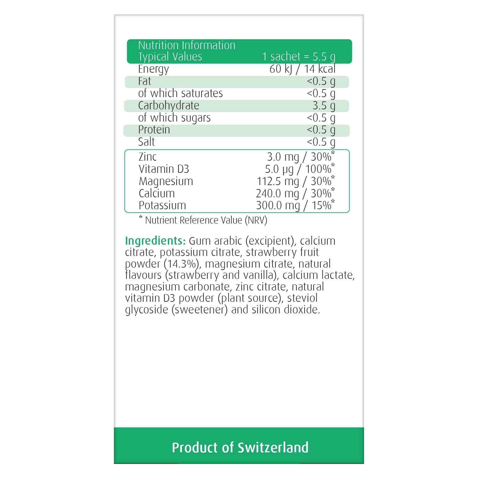 A. Vogel Balance Mineral Drink 21x5.5g - A. Vogel - Mineral drink - Eco Natural Products