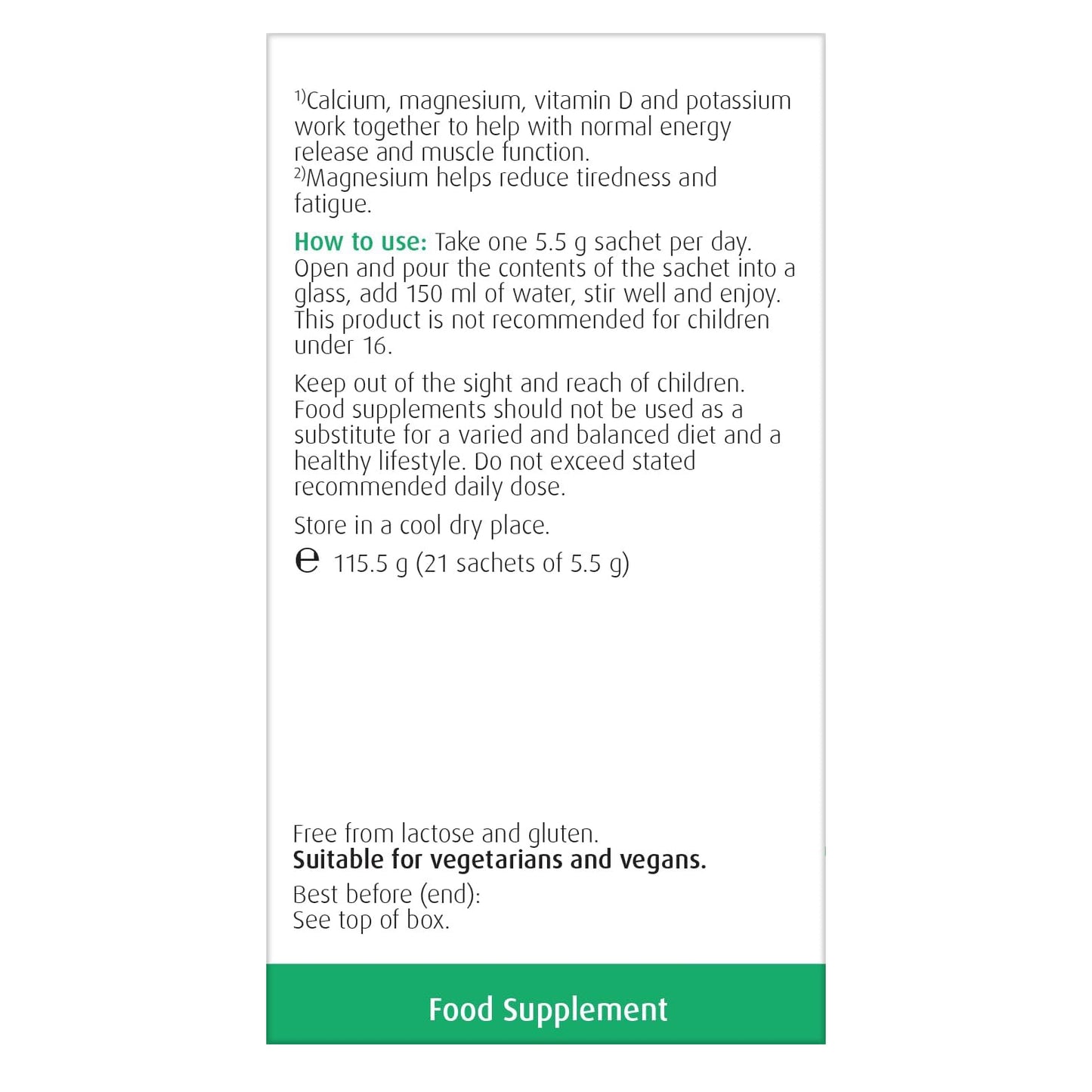 A. Vogel Balance Mineral Drink 21x5.5g - A. Vogel - Mineral drink - Eco Natural Products