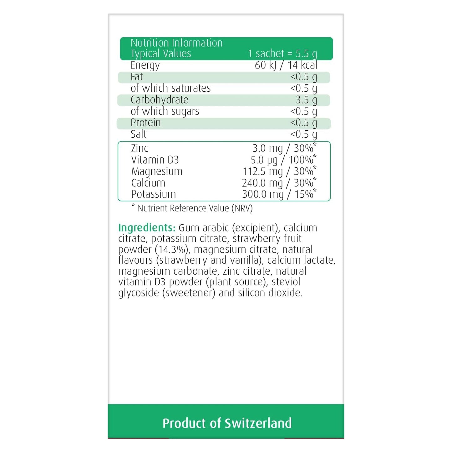 A. Vogel Balance Mineral Drink 7x5.5g - A. Vogel - Mineral drink - Eco Natural Products