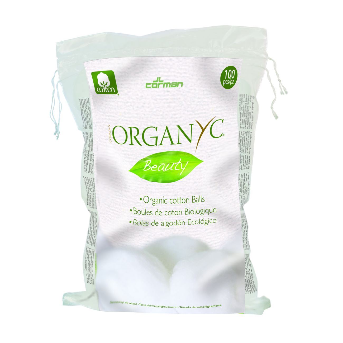 100% Biodegradable Cotton Balls 100pcs Packaging has been opened and resealed. See Photos.