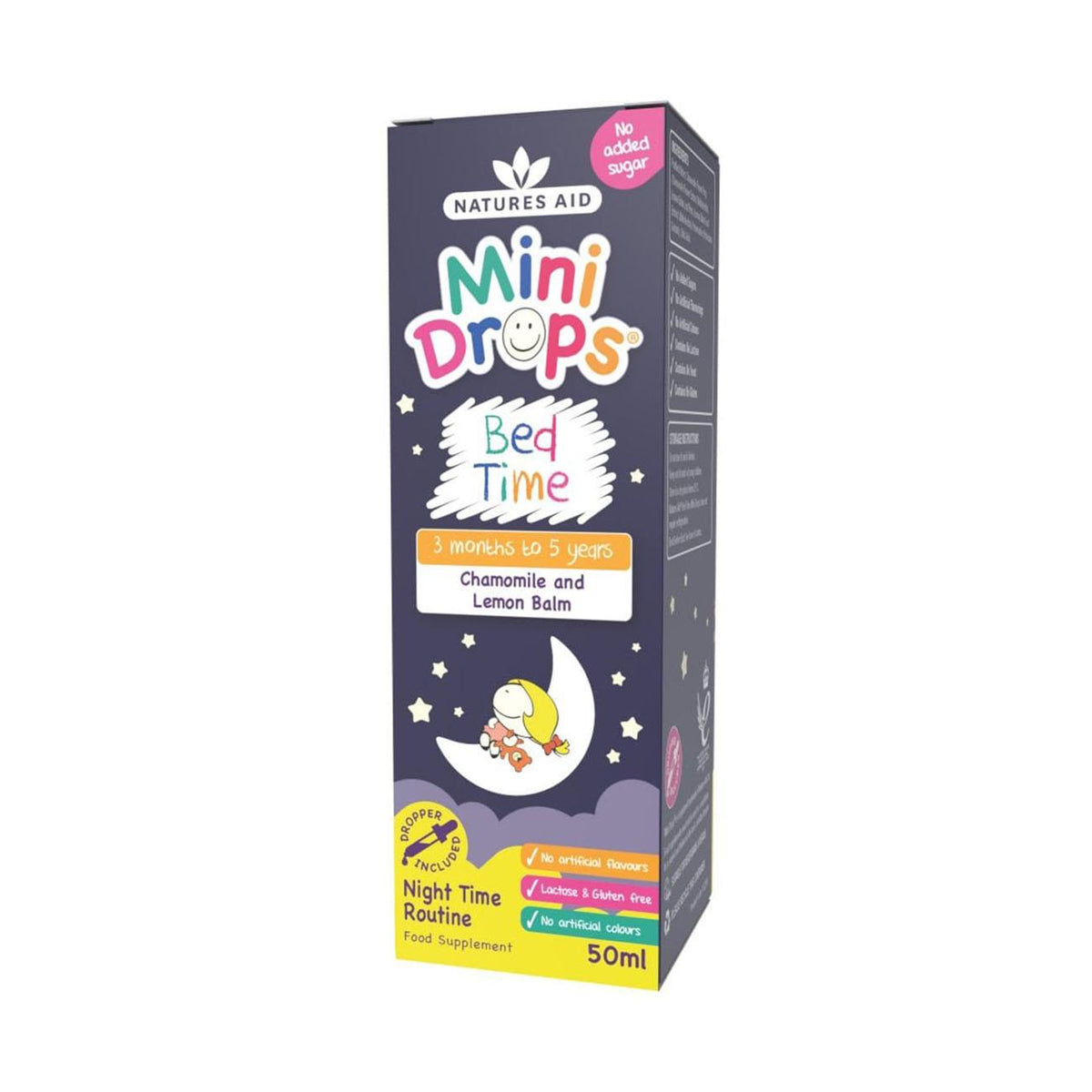 Mini Drops Bed Time Chamomile & Lemon Balm 50ml