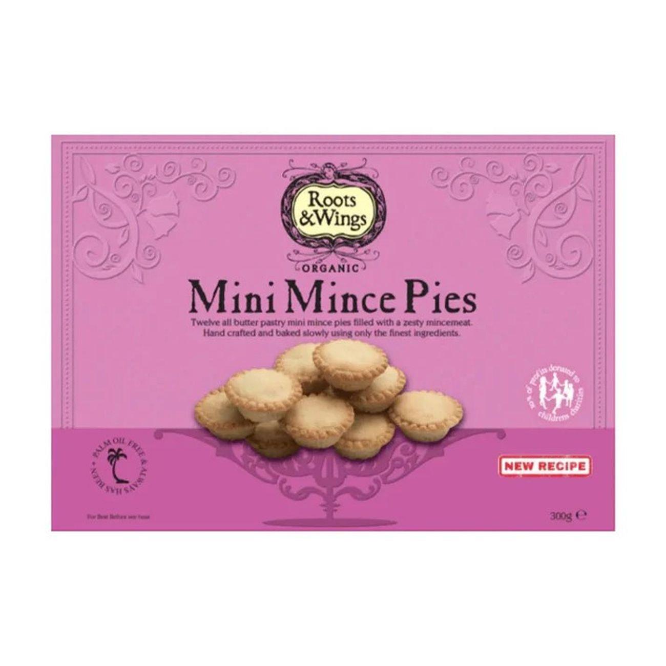 Roots And Wings Organic Mini Mince Pies 300g