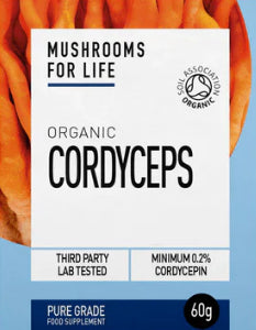 Organic Cordyceps - 60g Powder Damaged Box