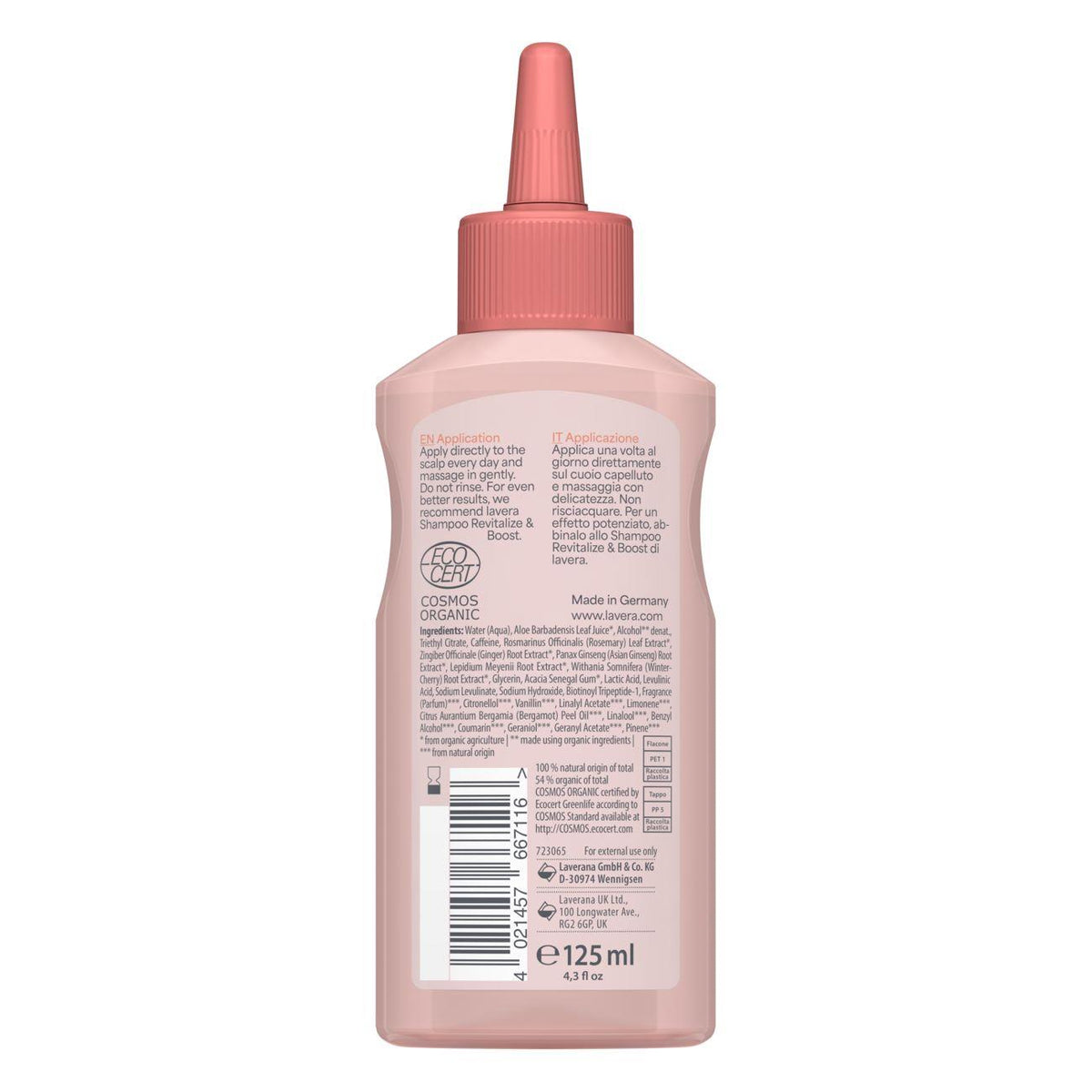 Revitalise & Boost Scalp Tonic Thinning Fine Hair 125ml