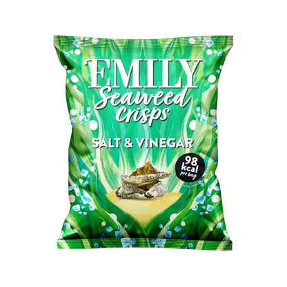Abakus Food Salt & Vinegar Seaweed Crisps - 18g - Abakus Food - Seaweed Crisps - Eco Natural Products
