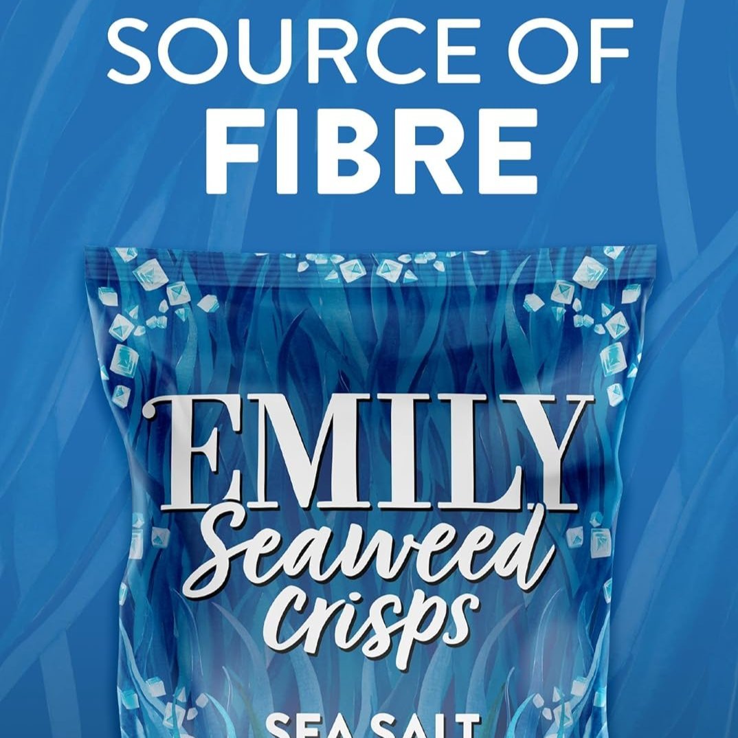 Abakus Food Sea Salted Seaweed Crisps - 18g - Abakus Foods - Seaweed Crisps - Eco Natural Products