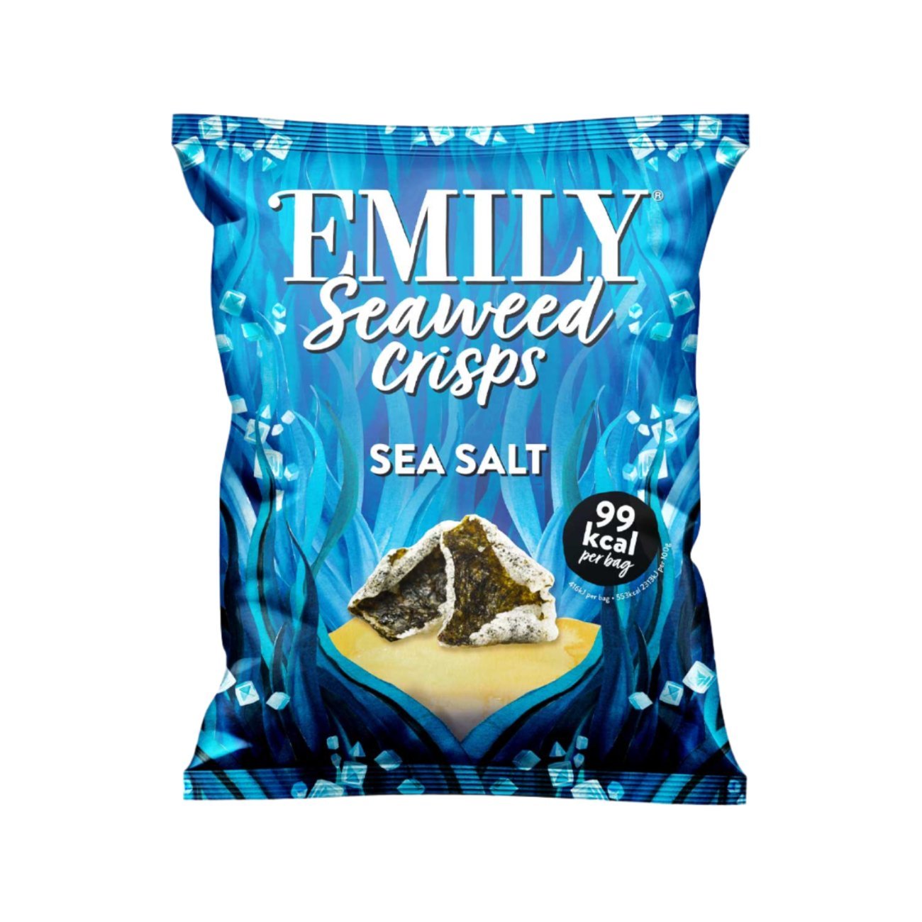 Abakus Food Sea Salted Seaweed Crisps - 18g - Eco Natural Products - Abakus Foods - Seaweed Crisps