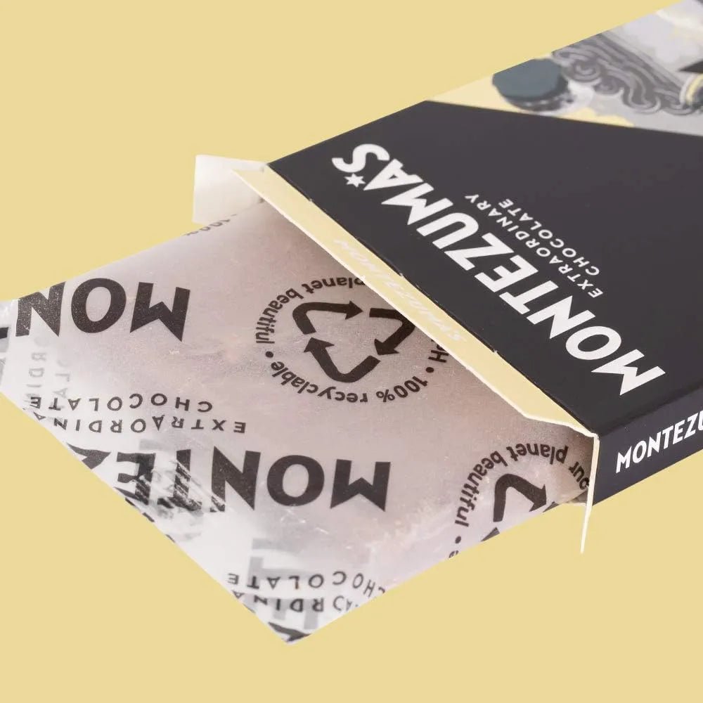 Absolute Black Chocolate 100% Cocoa with Almonds 90g - Montezumas Chocolate - Chocolate Bar - Montezumas Chocolate