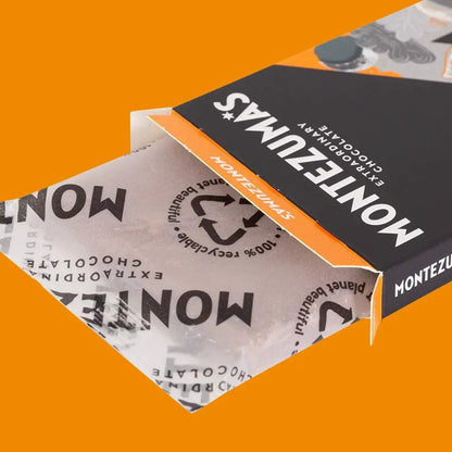 Absolute Black Chocolate 100% Cocoa with Coco Nibs and Orange 90g - Montezumas Chocolate - Chocolate Bar - Montezumas Chocolate