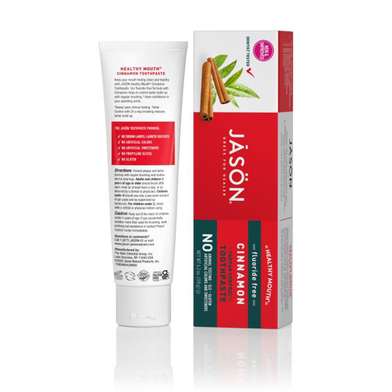 Healthy Mouth Tartar Control Toothpaste Cinnamon 119g