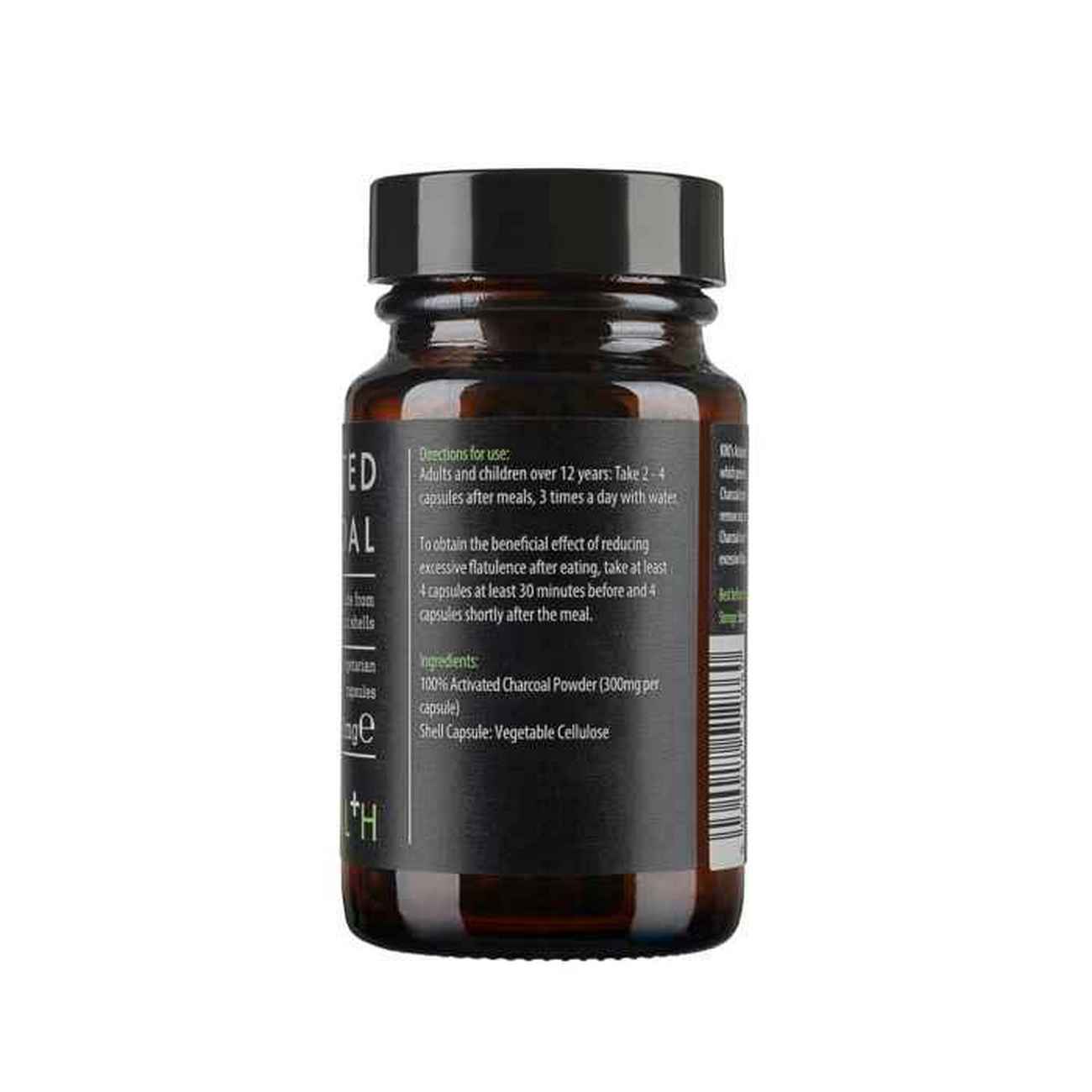 Activated Charcoal 50 Vegicaps - Kiki Health - Food Supplement - Eco Natural Products