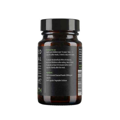 Activated Charcoal 50 Vegicaps - Kiki Health - Food Supplement - Eco Natural Products