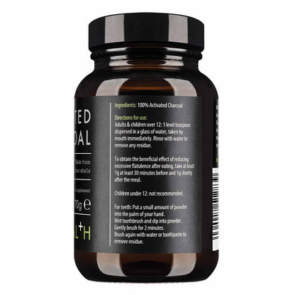 Activated Charcoal Powder 70g - Kiki Health - Food Supplement - Eco Natural Products