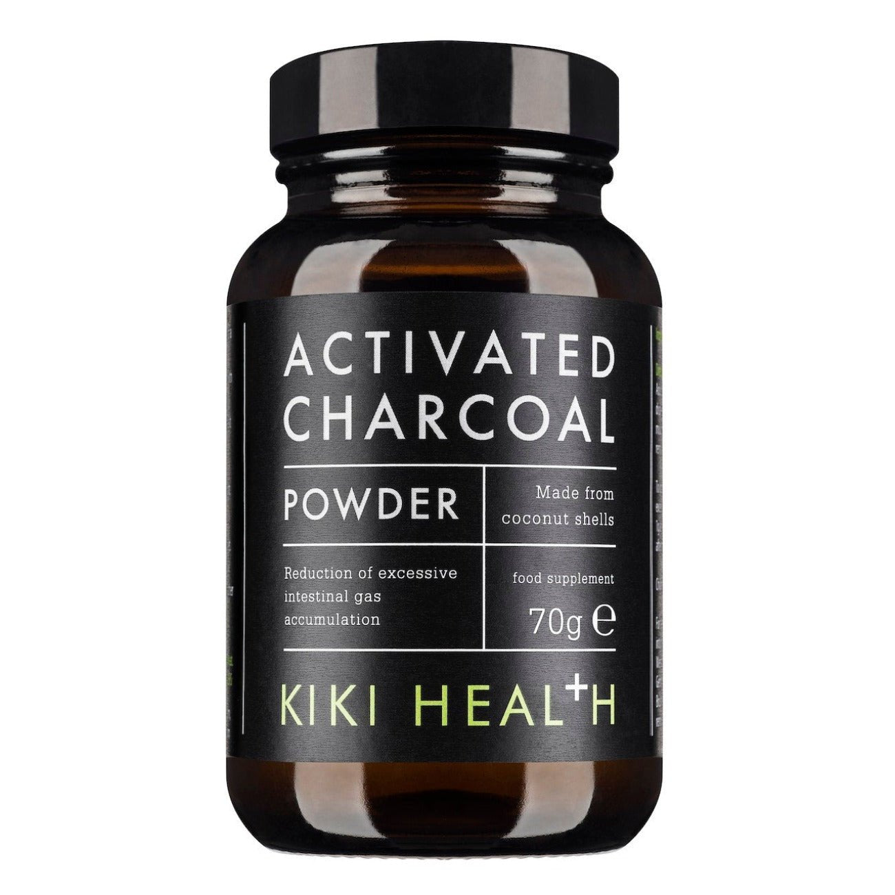 Activated Charcoal Powder 70g - Kiki Health - Food Supplement - Eco Natural Products
