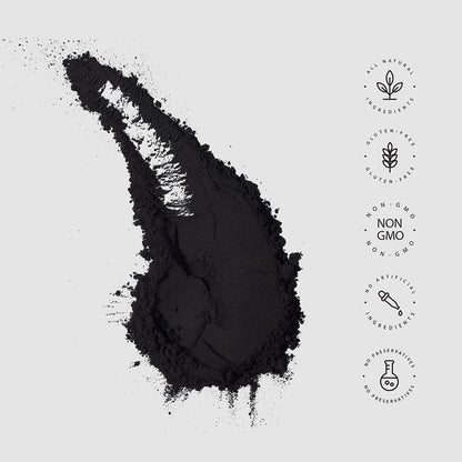 Activated Charcoal Powder 70g - Kiki Health - Food Supplement - Eco Natural Products