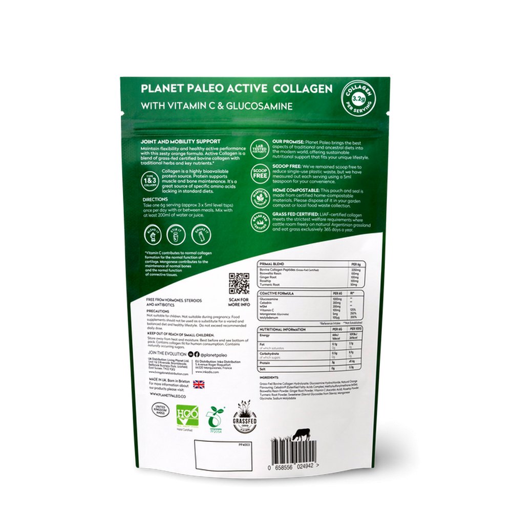 Active Collagen 210g - Planet Paleo - Food Supplement - Eco Natural Products