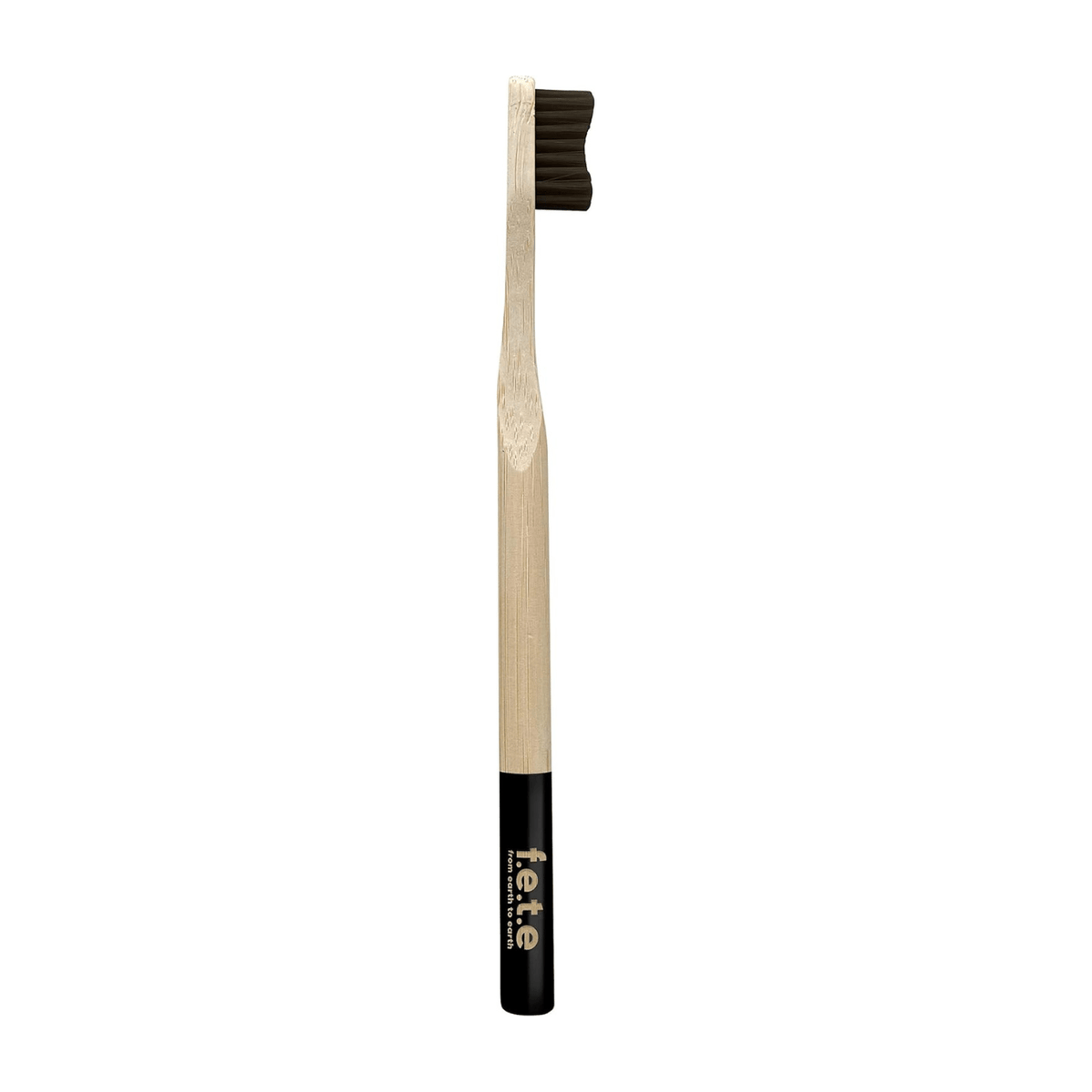 Adult Toothbrush Charcoal Medium - f.e.t.e - Toothbrushes - Eco Natural Products