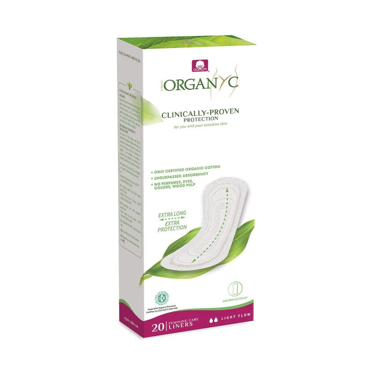 Panty Liners Flat Extra Long 20per pack