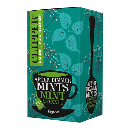 After Dinner Mints, Double Mint Infusion 20 Bags - Clipper - Infusion - Eco Natural Products