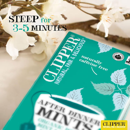 After Dinner Mints, Double Mint Infusion 20 Bags - Clipper - Infusion - Eco Natural Products
