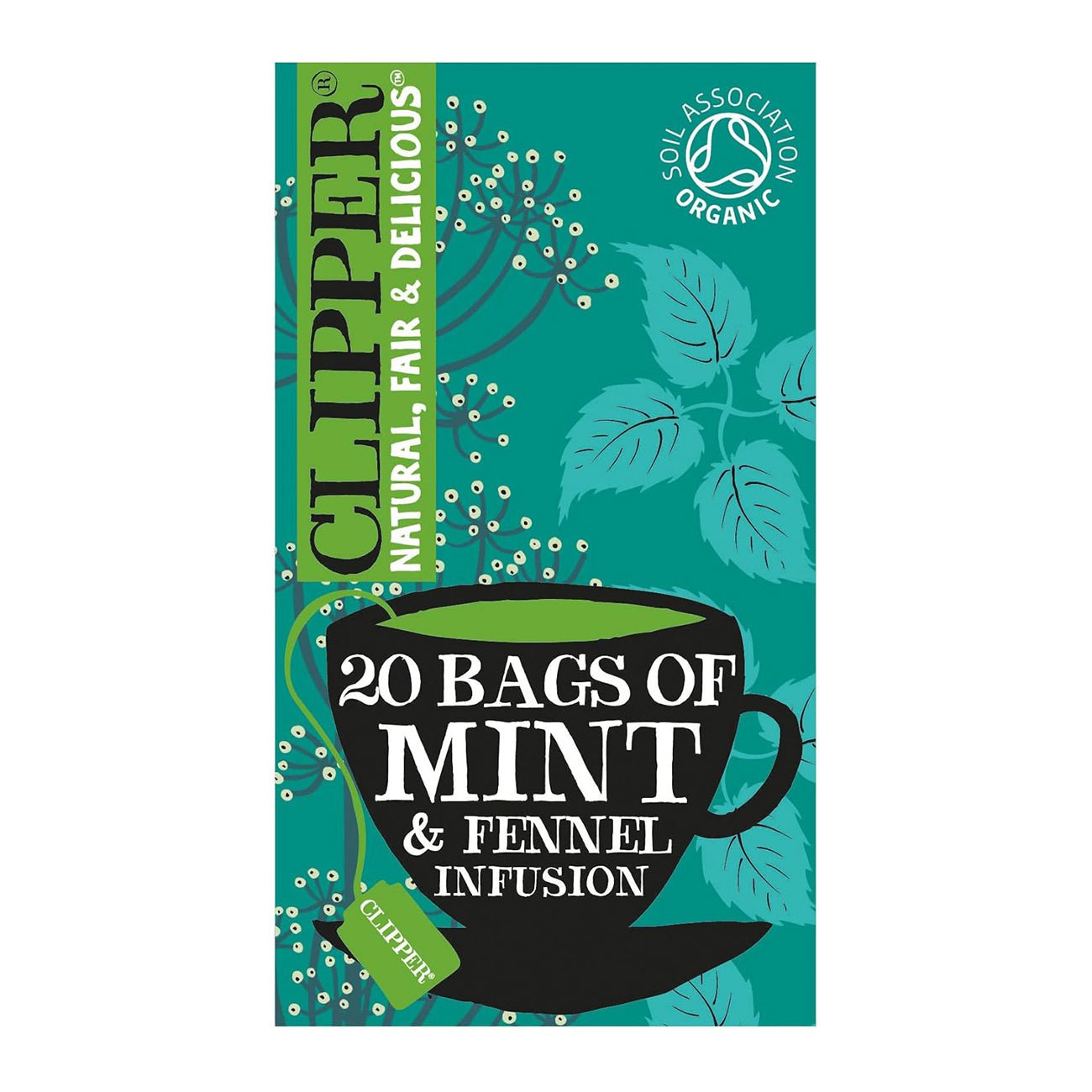 After Dinner Mints, Double Mint Infusion 20 Bags - Clipper - Infusion - Eco Natural Products