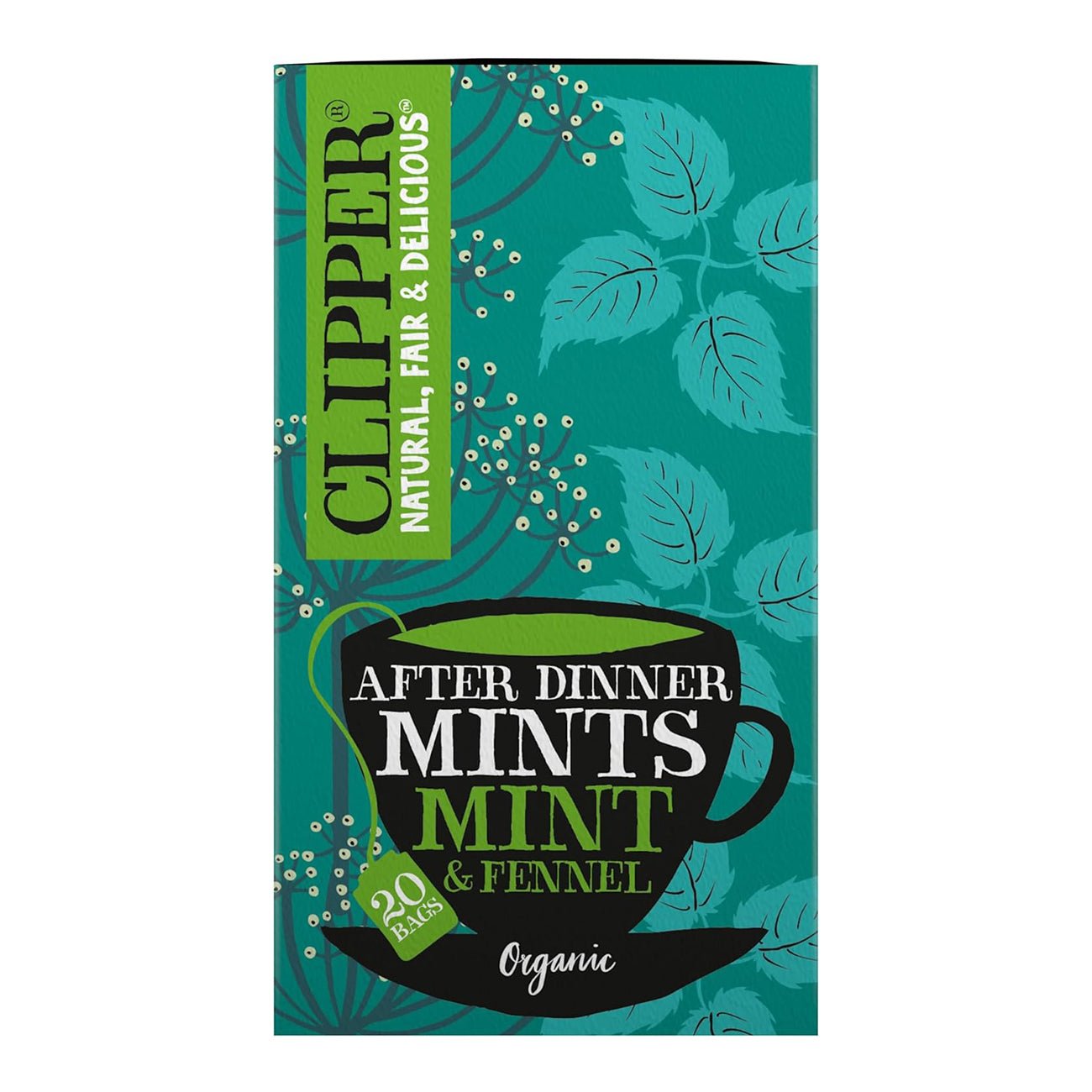 After Dinner Mints, Double Mint Infusion 20 Bags - Clipper - Infusion - Eco Natural Products
