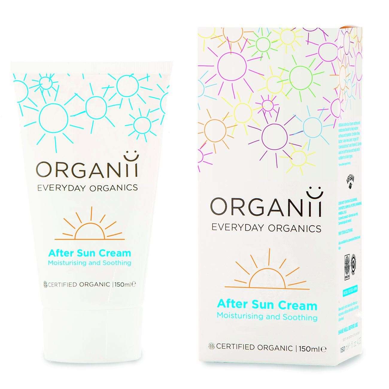After Sun Cream 150ml - Organii - After Sun Cream - Eco Natural Products