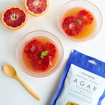 Agar Flakes Sea Vegetables Gelling Agent 28g - Clearspring - Sea Vegetables Gelling Agent - Eco Natural Products