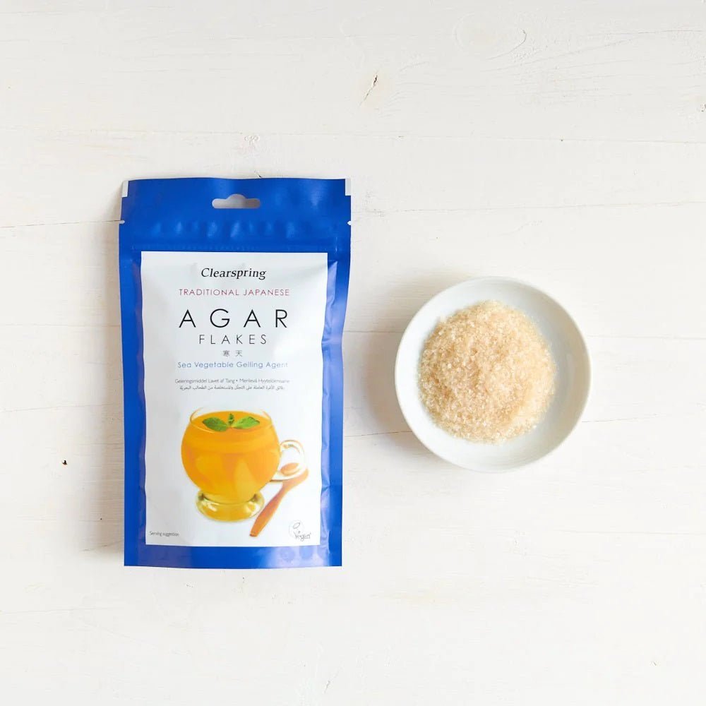 Agar Flakes Sea Vegetables Gelling Agent 28g - Clearspring - Sea Vegetables Gelling Agent - Eco Natural Products