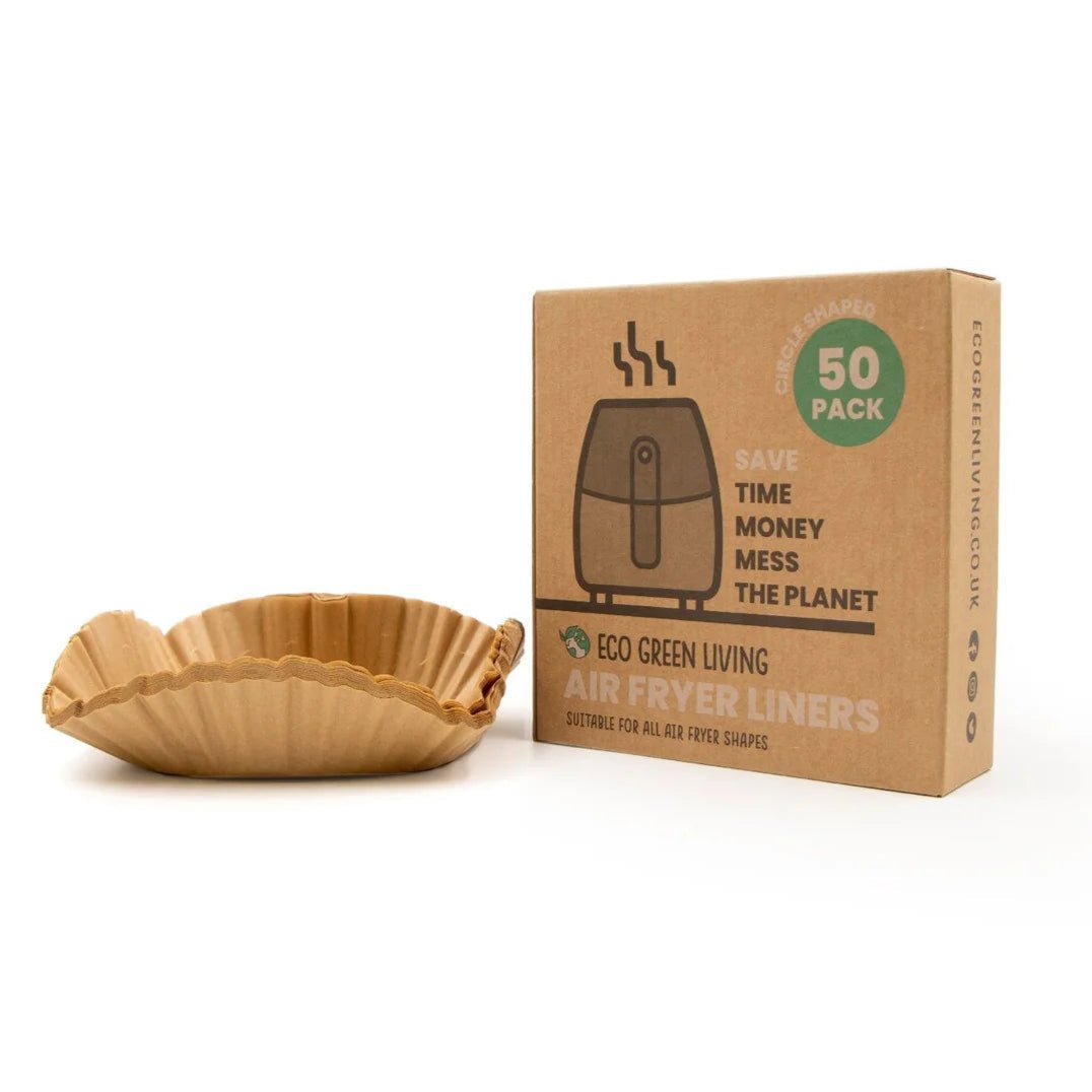 Air Fryer Liners 50pcs - Eco Green Living - Deep Fryer Accessories - Eco Green Living