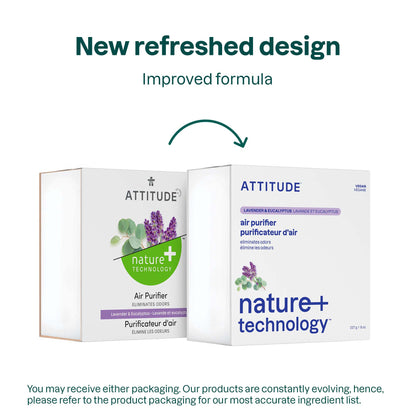 Air Purifier Eucalyptus & Lavender 227g - Attitude - Air Spray - Eco Natural Products