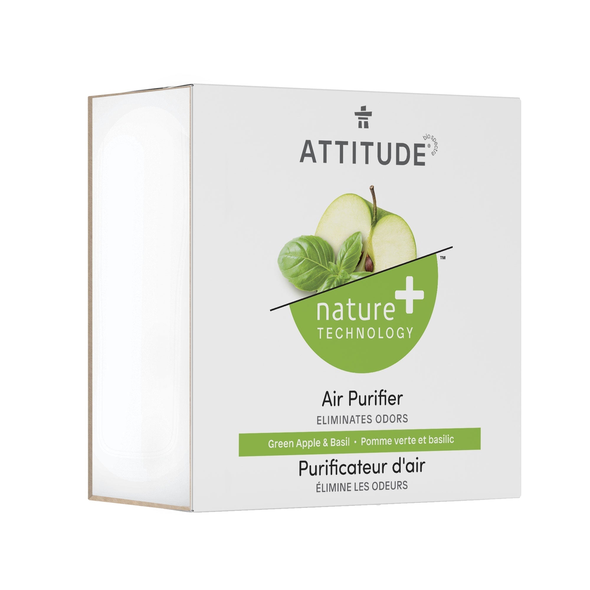 Air Purifier Green Apple & Basil 227g - Eco Natural Products - Attitude - Air Spray