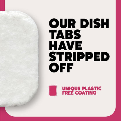 All in One New Plastic Free Dishwasher Tablets 24's - Ecover - Dish Detergent & Soap - Eco Natural Products