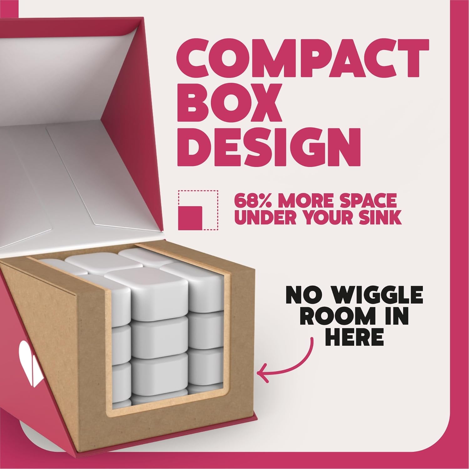 All in One New Plastic Free Dishwasher Tablets 24's - Ecover - Dish Detergent & Soap - Eco Natural Products