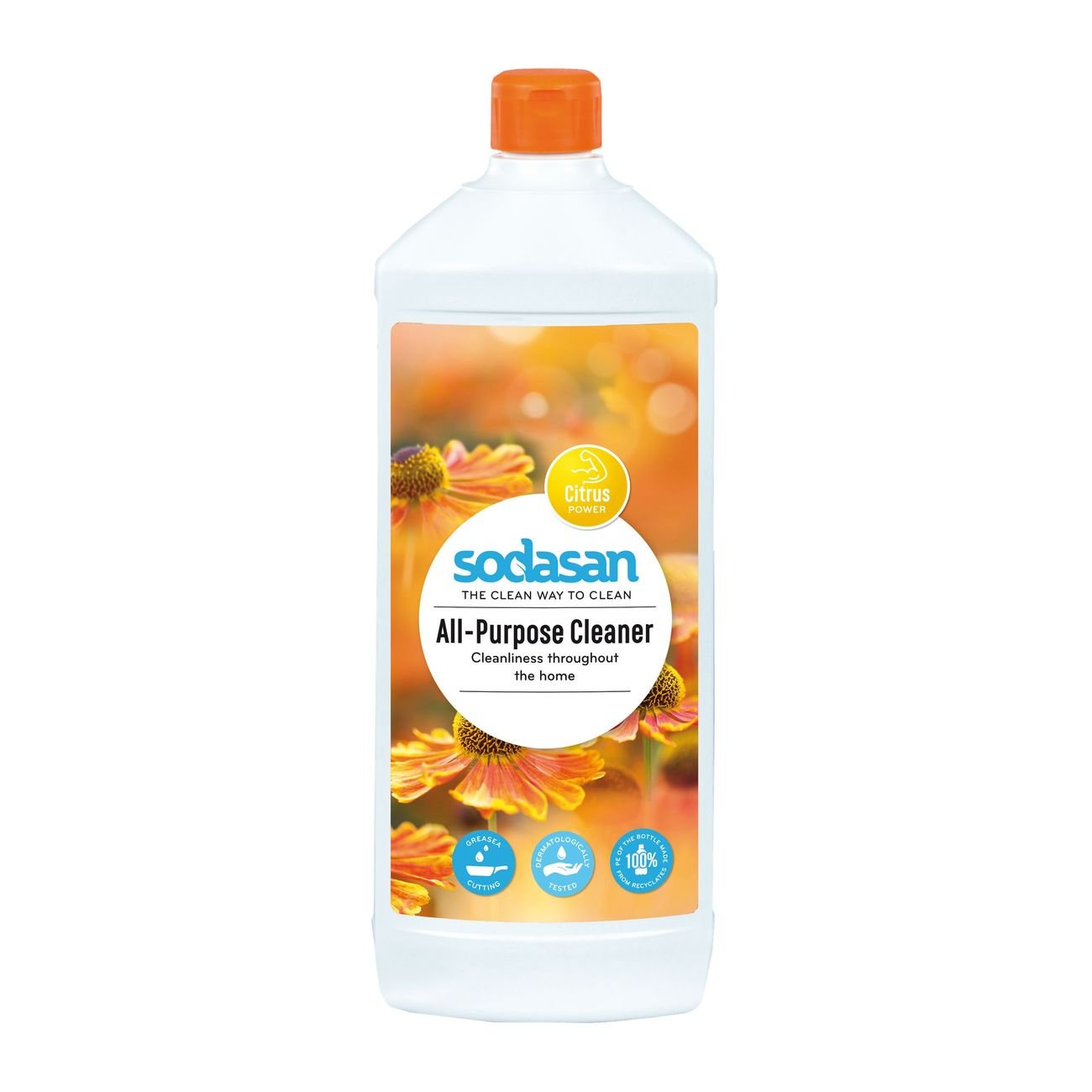 All Purpose Cleaner 1L - Eco Natural Products - Sodasan - Detergent