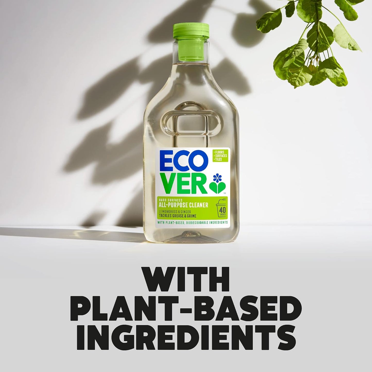 All - Purpose Lemongrass and Ginger Cleaner 1000ml - Ecover - Cleaner - Eco Natural Products