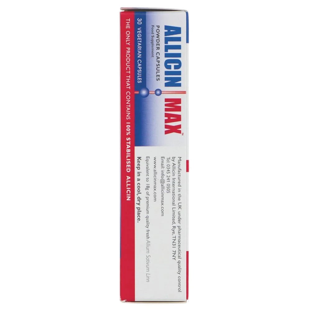 Allicin Powder 30 Capsules - Allicin Max - Herbal Supplements - Allicin Max