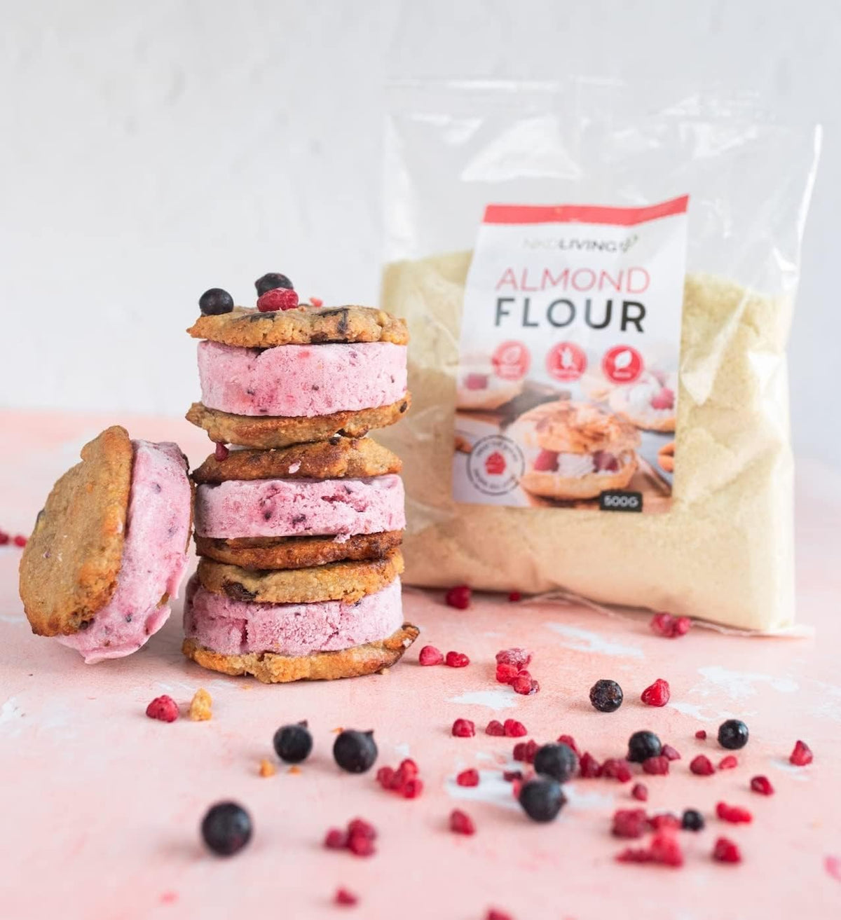 Almond Flour 500g - NKD Living - Flour - Eco Natural Products