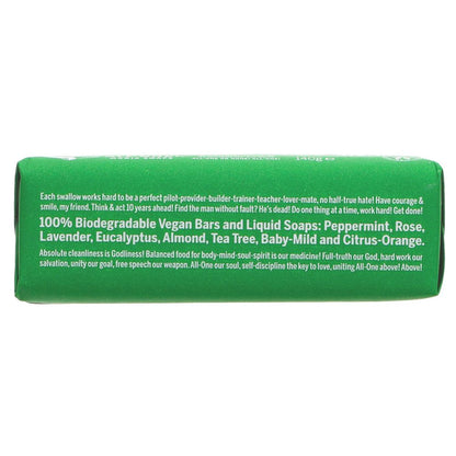 Almond Pure - Castile Bar Soap 140g - Dr. Bronner - Bar Soap - Eco Natural Products