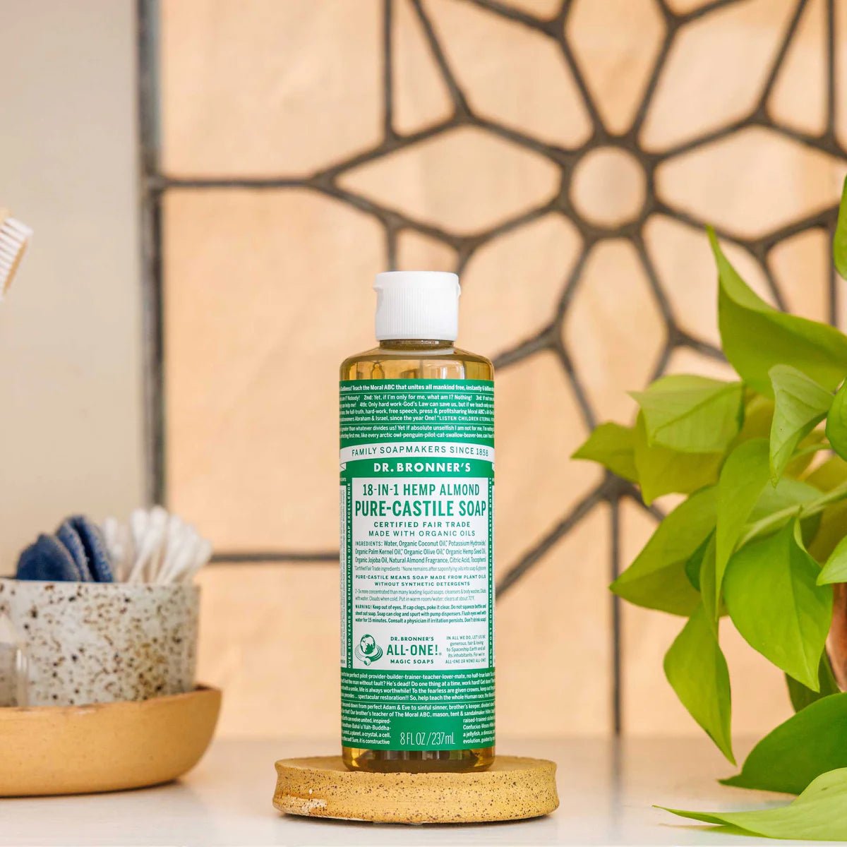 Almond Pure - Castile Liquid Soap 237ml - Dr. Bronner - Liquid Soap - Eco Natural Products