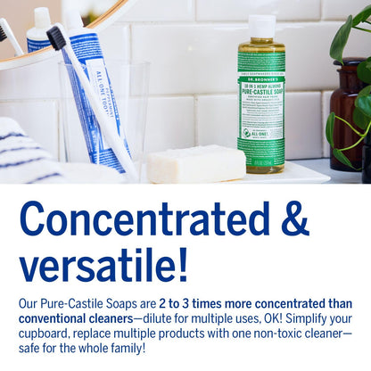 Almond Pure - Castile Liquid Soap 237ml - Dr. Bronner - Liquid Soap - Eco Natural Products