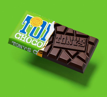 Almond Salt Dark Chocolate Bar 180g - Tony's Chocolonely - Chocolate Bar - Eco Natural Products