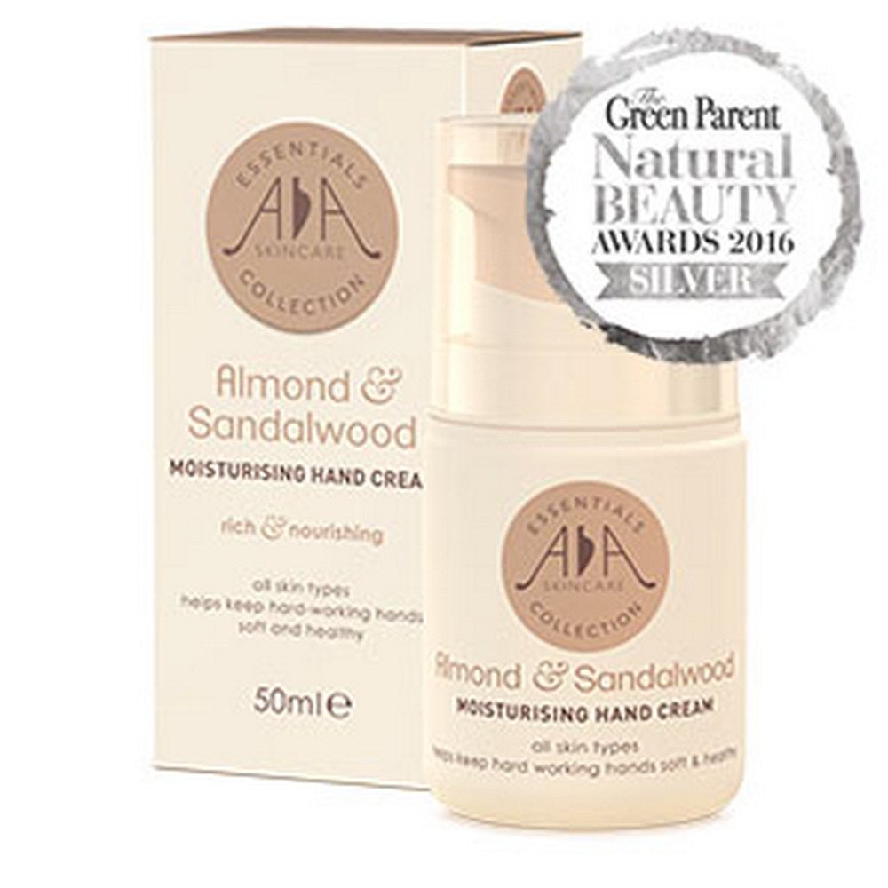 Almond & Sandalwood Moisturising Hand Cream 50ml - Eco Natural Products - Amphora Aromatics - Hand Cream