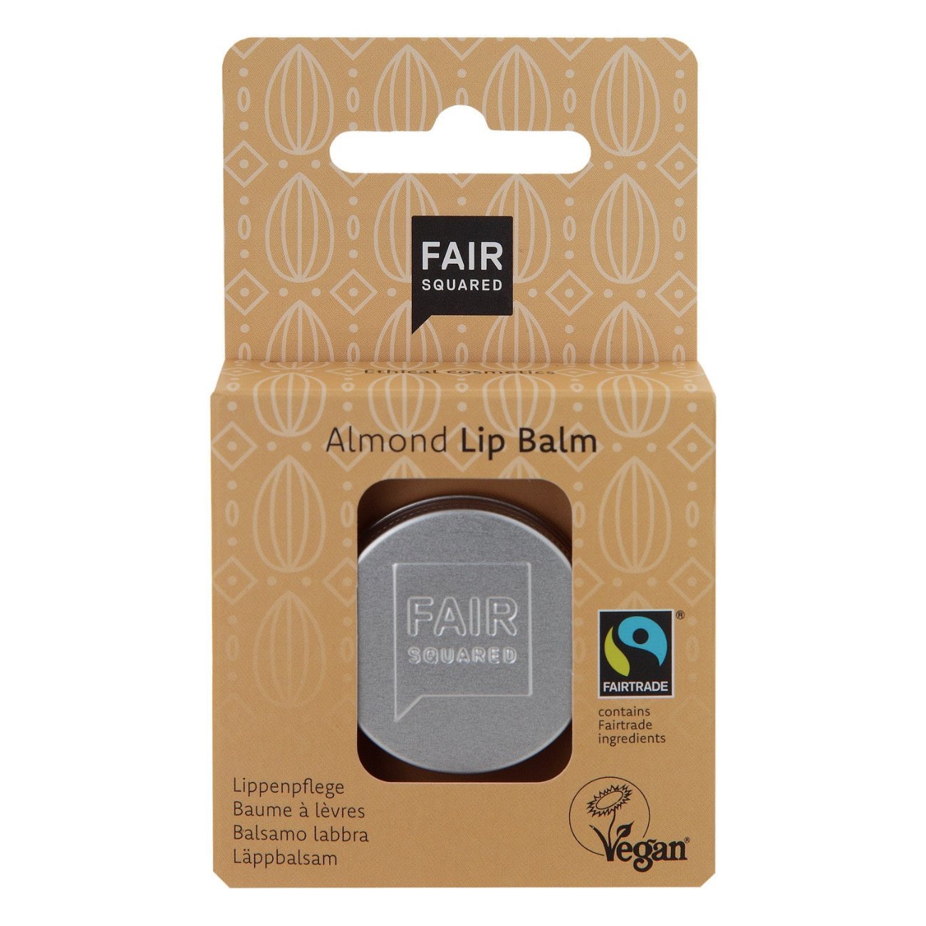 Almond Sun Lip Balm 12g - Fair Squared - Lip Balm - Eco Natural Products